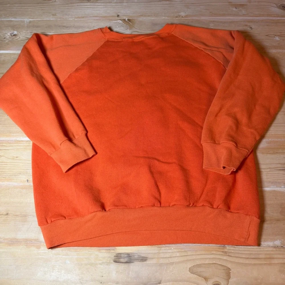 Champion Orange 80’s Denver Broncos Crewneck Sweater - Picture 6 of 6